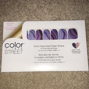 Retired Color street Ultraviolet Agate